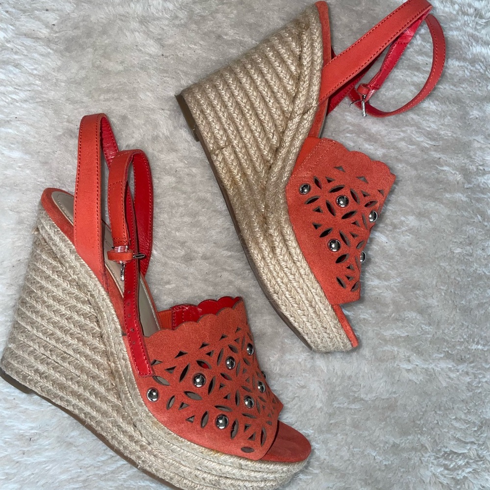 Marc Fischer Orange Wedges